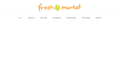 Desktop Screenshot of freshmarketonline.com